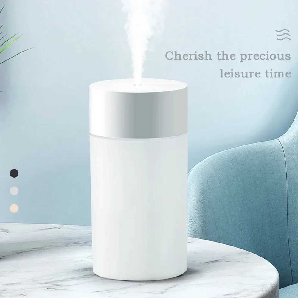 Portable Smart Humidifier for Home Car USB Aroma Diffuser Mute Diffuser Mane Evaporative HumidifierXJ241213