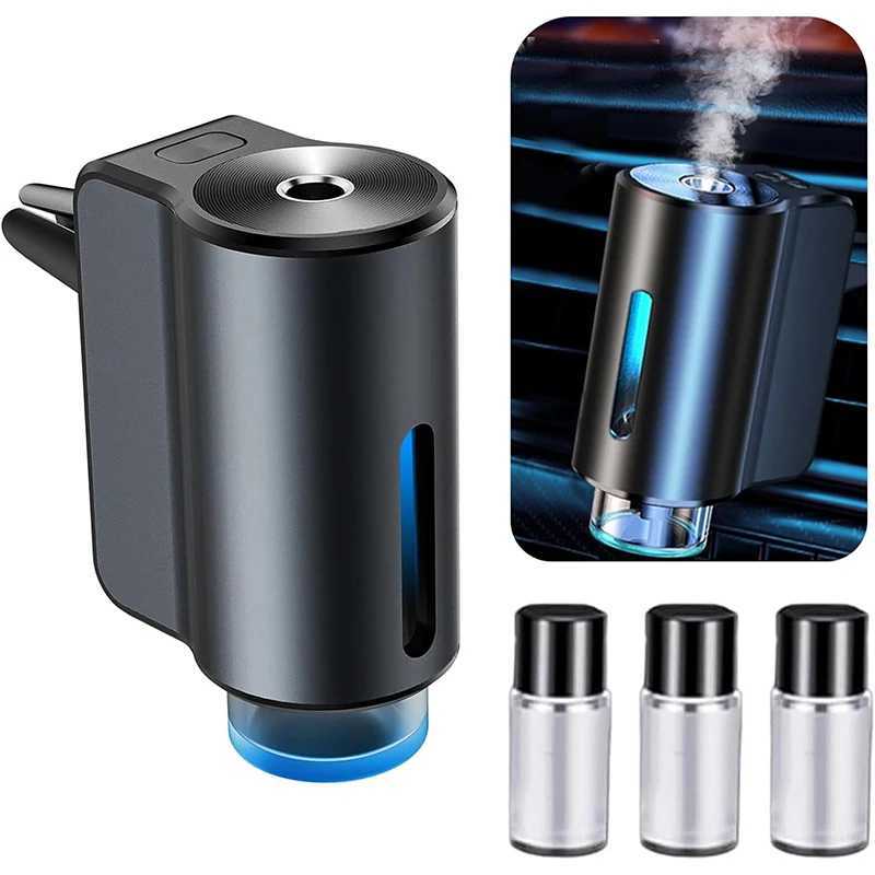Car Air ener Diffuser Smart Car Diffuser With Three Essential Oils Adjustable Modes Intelligent Car Aroma DeviceXJ241213