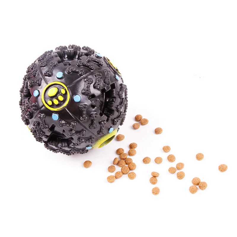 Pet Dog Squeaker Missing food Ball Squeank Puppy Big Dog Puzzle Training Toys for Dogs French Bulldog Pug Balls Pets Accessories X241213