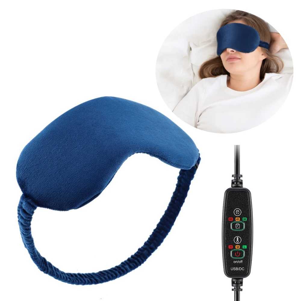 USB eye shadow massager heat eye shadow to relieve eye shadow dark circle heat eye mask for night sleep travel office eye mask W241213