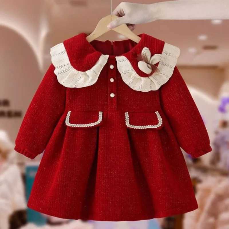 1-8 autumn and winter womens clothing sets fashionable childrens clothing trends childrens clothing baby princess clothing W241213