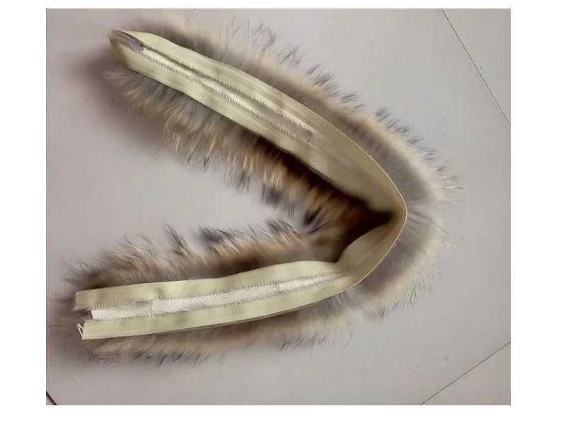 Scarves Wraps 2023 Real Raccoon Fur Collar 11cm Width Women Men Kids Children Boys Girls Fur Scarf Jackets Hooded Trim No Lining Natural Fur H241213