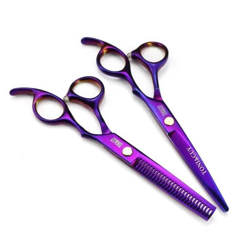New Arrival Hair Scissors 5.5 6.0 Professional Hairdressing Scissors Thinning Barber Scissor Set Hair Cutting Scissors 440C Japan Z241213