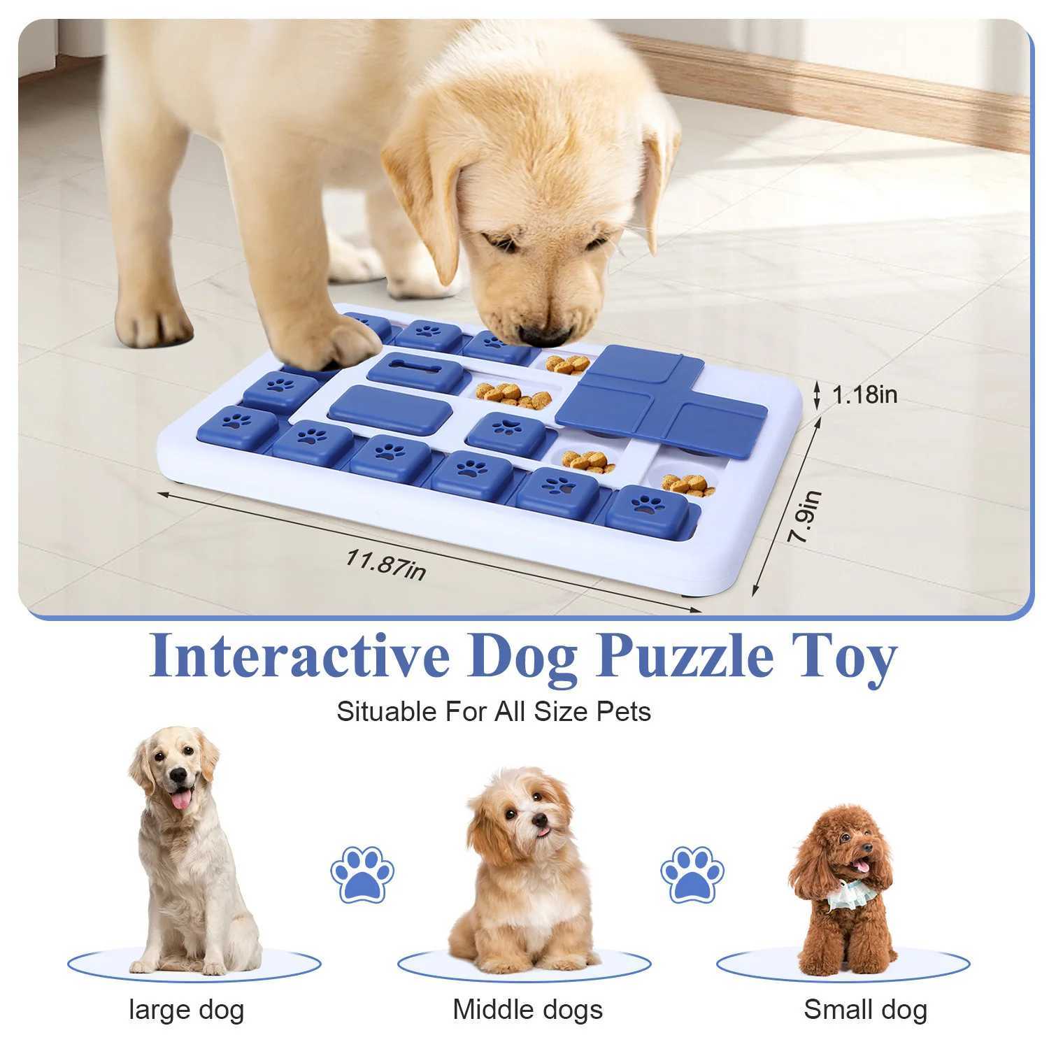 Interactive dog toys for puppies used for training dogs. Rich toys for large medium and small intelligent dogs used for pet puzzles X241213