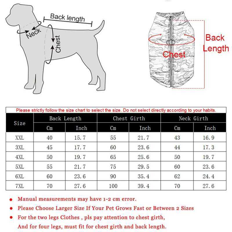 Autumn and winter dog jacket suitable for small large dogs cats windproof puppies camouflage printed clothing golden retro puppies pet clothing Y24121