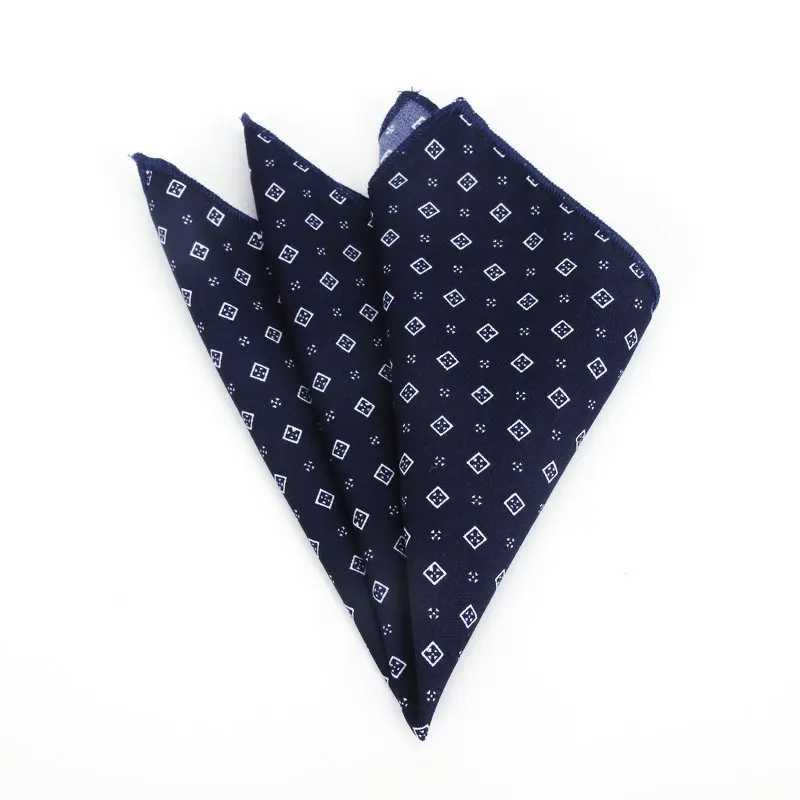 New Pocket Square Mens Floral Chest Towel Hanji Gentleman Hanji Mens Set Handheld Chief Printed Pocket Towel W241213