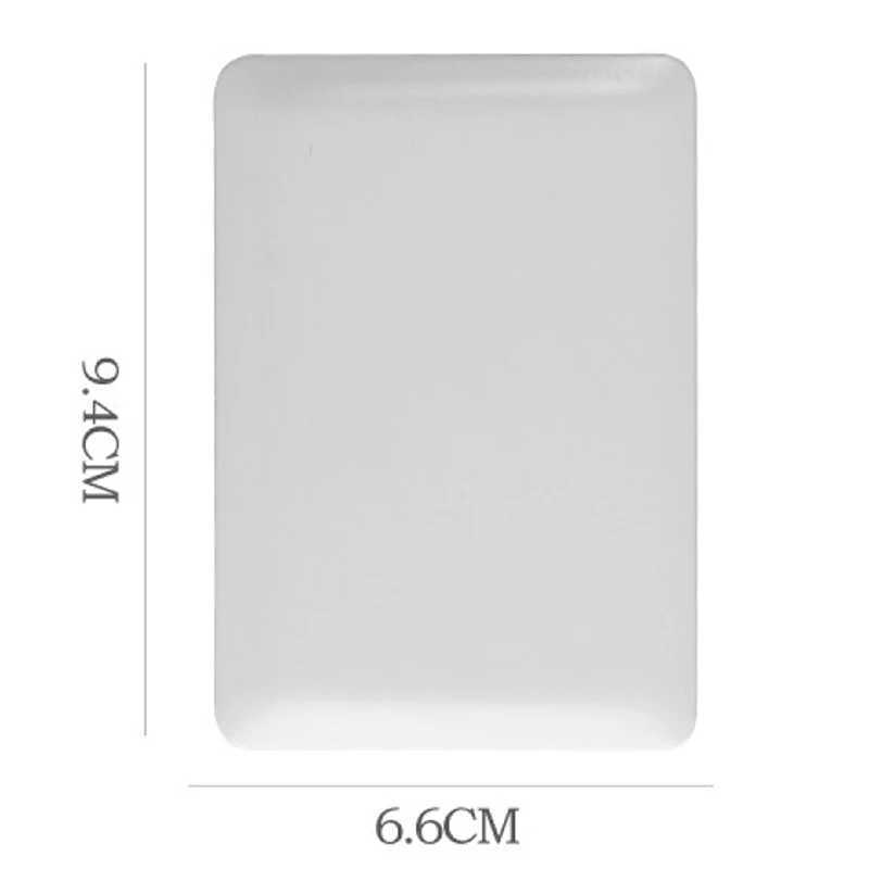 High Quality Mini Makeup Mirror Notebook Macbook Silver White Cosmetic Mirror New Design Portable Makeup Mirror Compact MirrorXJ241213