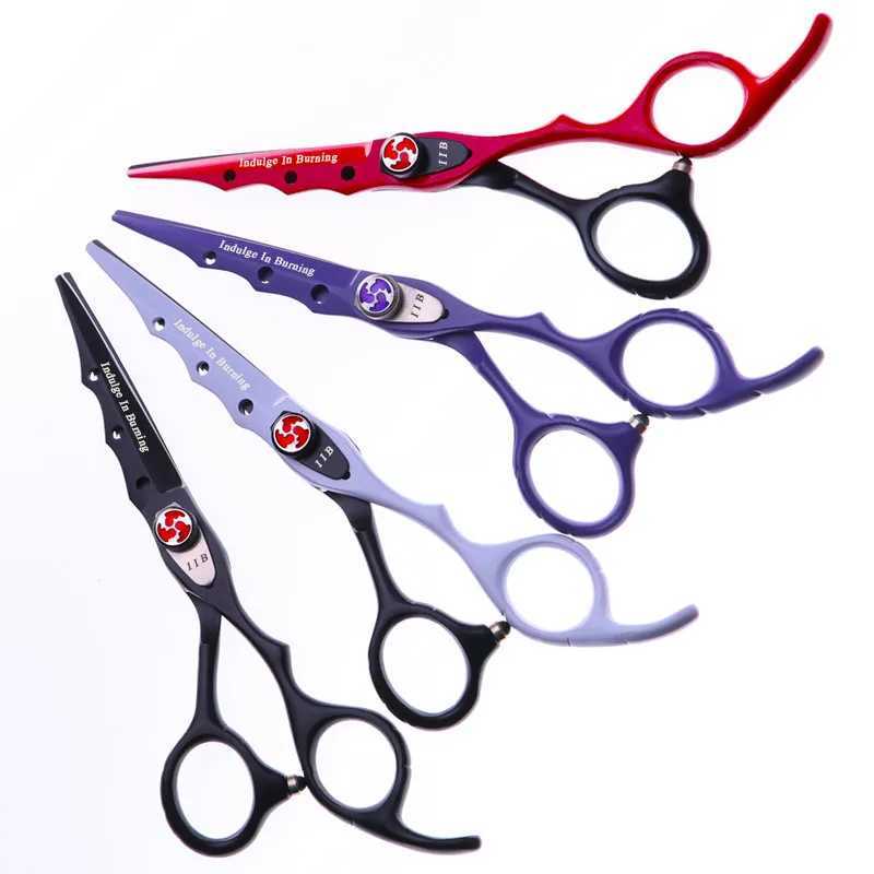 New Arrival 6-inch cutting thin styling tool hair clipper stainless steel salon hair clipper regular flat teeth 4-color Z241213