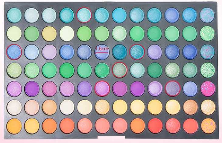 83 Colors Eyeshadow Blush Palette Cosmetic Foundation Face Powder Women Makeup Case Full Make Up Eye Shadow Palette Makeup Sets W241213