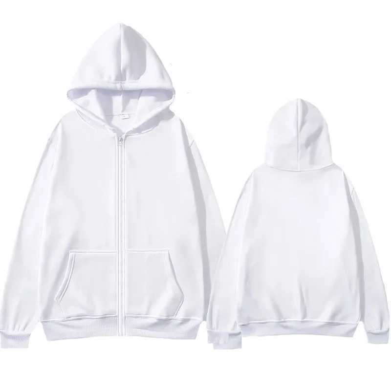 Hot selling casual hoodie zipper sweatshirt suitable for comfortable and breathable sportswear for men and women W241213