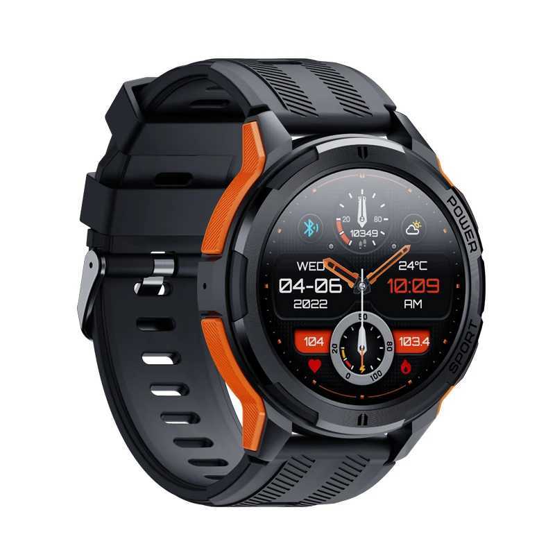 High Quality C25 Mens Smart Watch BT Call Heart Rate Monitor 1.43-inch HD 466 * 466 Screen 100+Sports Voice Assistant O241213