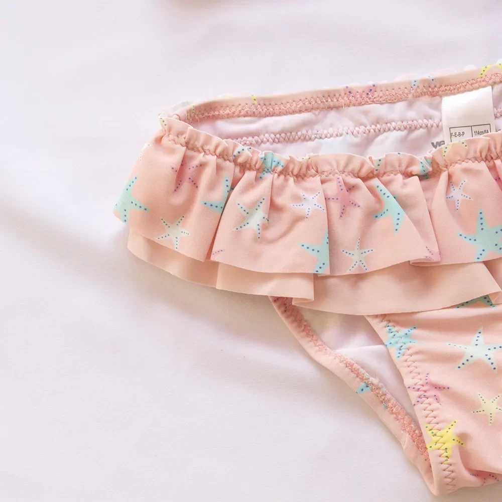2-10Years Kids Swimwear For Bbay Girls Two Pieces Swimsuits Girl Bikini Set Kids Bathing Suits Beach Biquini Girl Swimming WearXJ241212