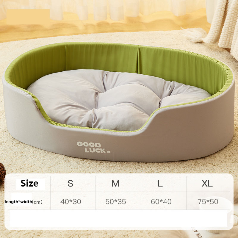 Washable Double-Sided Pet Bed for Cats & Dogs - Large Three-Dimensional Design