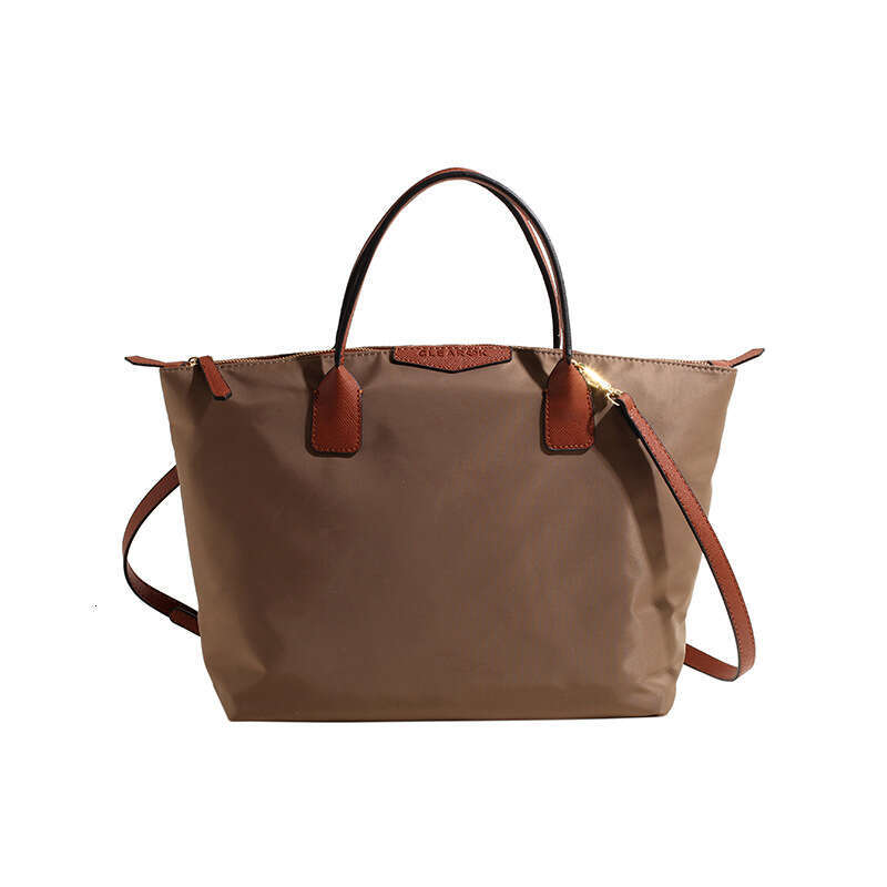 Minimalist Women's Trendy Tote Cross-Border New Nylon Fabric Lightweight Waterproof Single Shoulder Crossbody Bag Fashionable Quality Classic