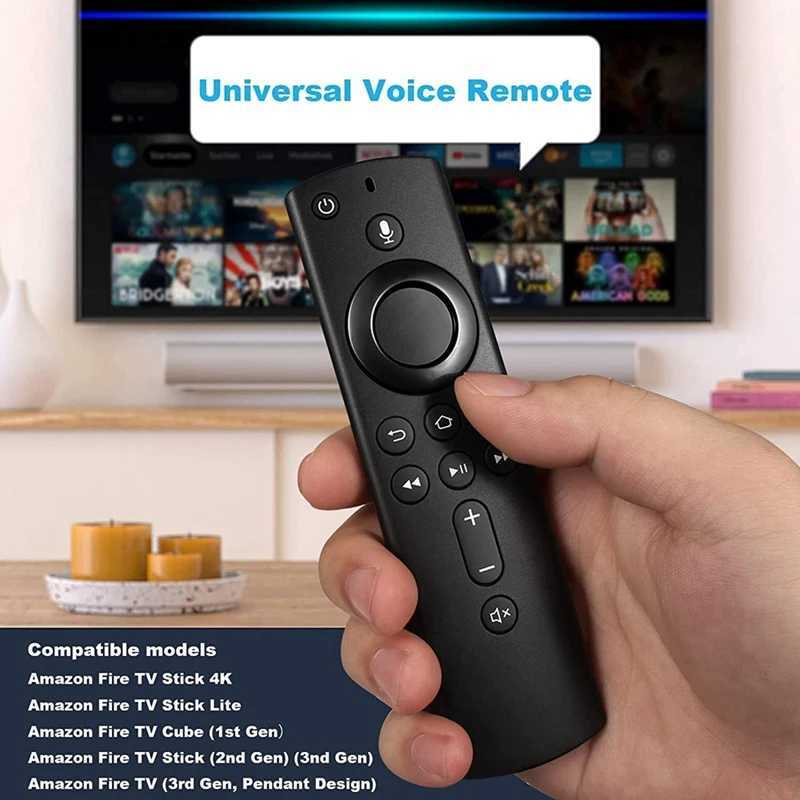 Universal voice remote control compatible with Fire TV Stick/Fire TV Cube/Fire TV Stick 4K remote control X2412131