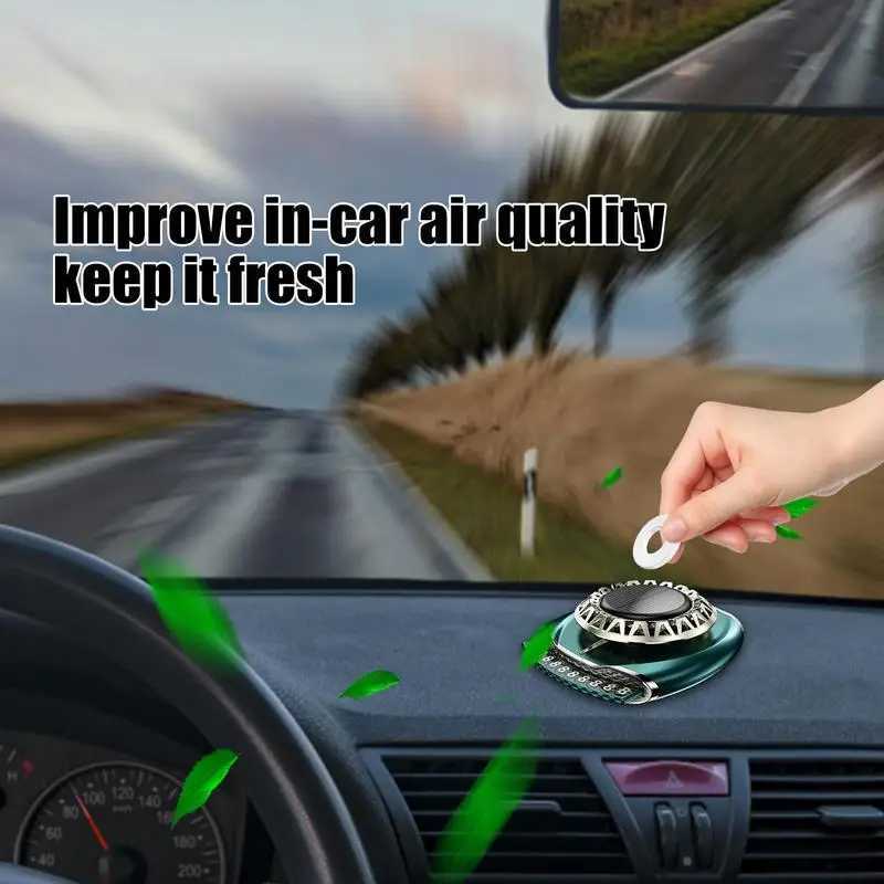 Solar Car Air ener Safe Multifunctional Three-in-one Aroma Small Aroma Diffuser With Natural Essential OilsXJ241213
