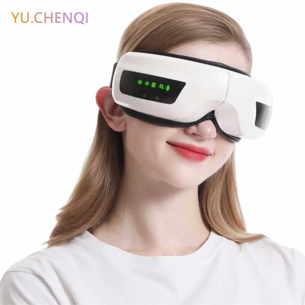 Eye massager air pressure massage skin friendly breathable vibration thermal compression eye protector Bluetooth music goggles W241213