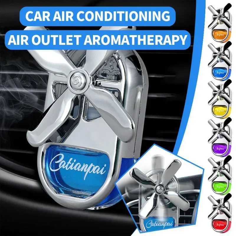 Solar Powered Car Air ener Heliter Propeller Scent Supplies Car Decoration Accessories Flavored Perfume DiffuserXJ241213