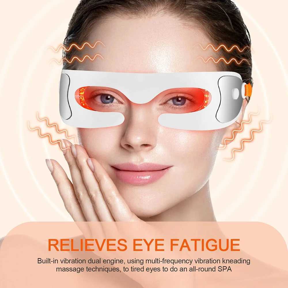 Anti aging eye massager LED photon therapy relaxation and fatigue relief light and dark circles smooth and fine line beauty eye care W241213