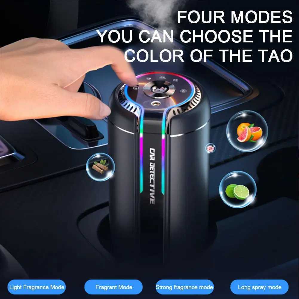 Car Air Reer Aroma With LED Amibent Light Car Home Diffuser Fragrance Starry Light And Perfume Sky Aroma J9Y5XJ241213