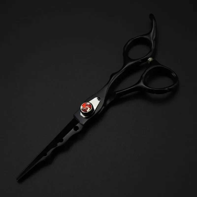 New Arrival Purple Dragon Barber Professional 6-inch Japanese Stainless Steel Barber Shop Barber Z241213