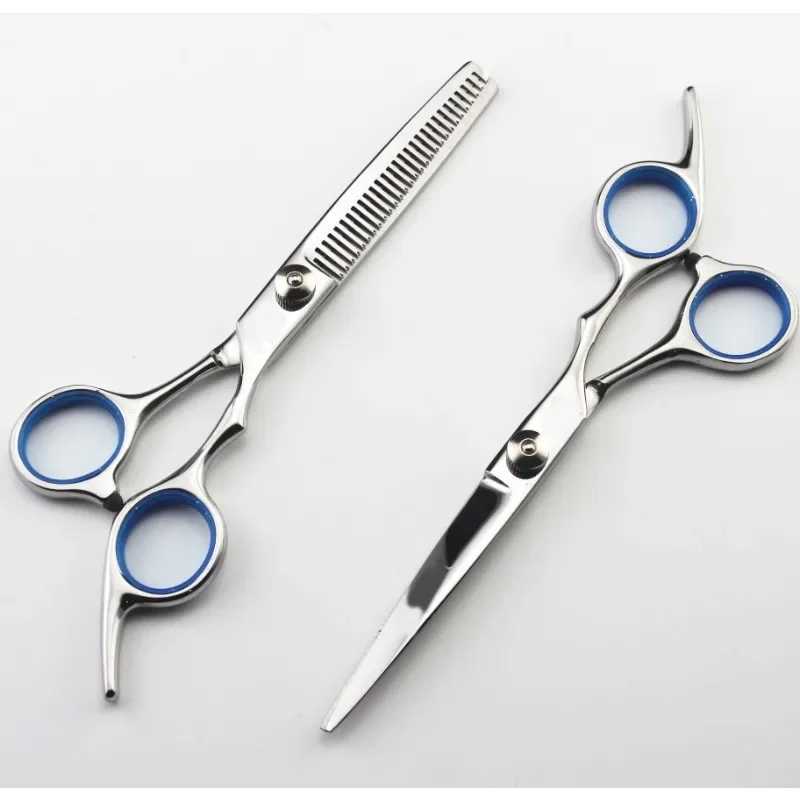 New Arrival Professional Stainless Steel Scissors for Hair Thinning Clipper 6 inches Hairdressing Products Haircut Trim Hairs Cutting Tool Z241213