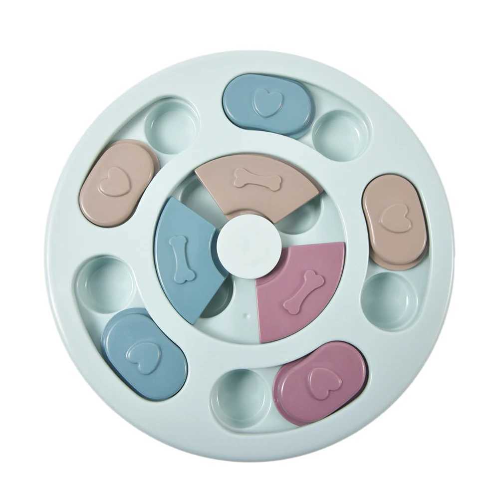 Dog puzzle toy slow feeder interactive increases puppy IQ food dispenser slow food pet dog training game pet toy X241213