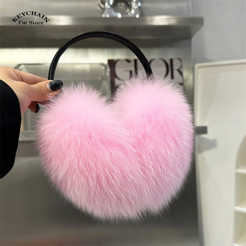Real Fox Raccoon Fur Pendant Earrings Warm Winter Earrings Cold Earrings Warm Earrings 241211
