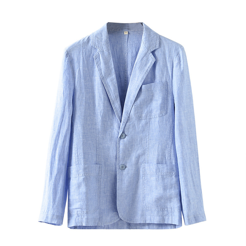 K702 Men's Slim Fit Casual Suit Jacket - One Button Business Blazer