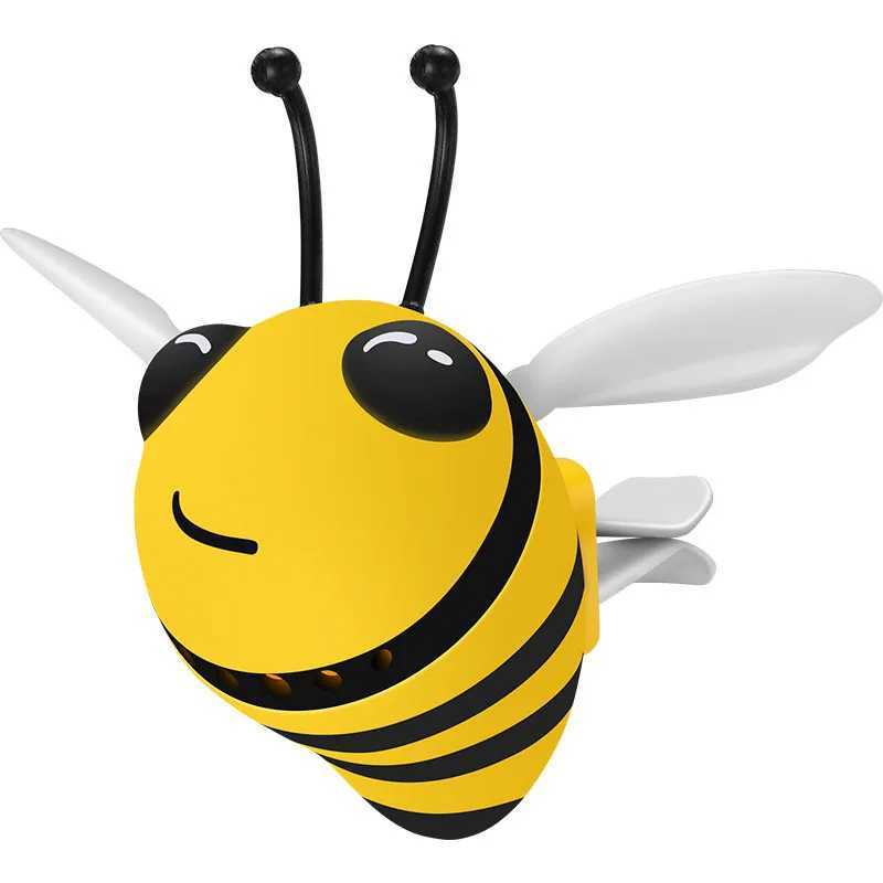 Car Air ener Cute Little Bee Auto Perfume Diffuser Air Vent Clip Styling Cartoon Bee Decoration Parfum Interior AccessoriesXJ241213