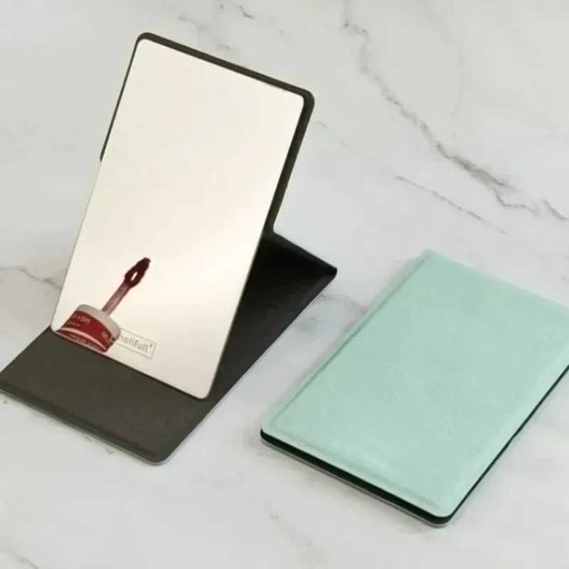 Pocket Rectangle Makeup Folding Mirrors Ultra-thin Folding Make Up Mirror Personalised Portable Compact Cosmetic MirrorXJ241213