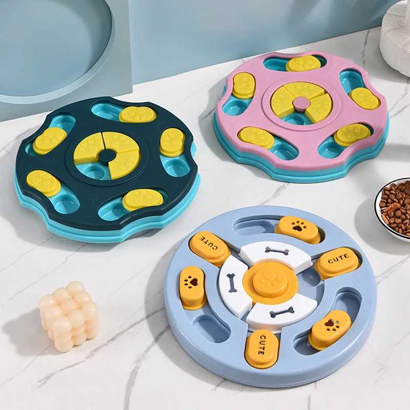 Puzzle toys for puppies and dog drawers to relieve boredom with sliding push food storage training Olfactory Intelligence X241213
