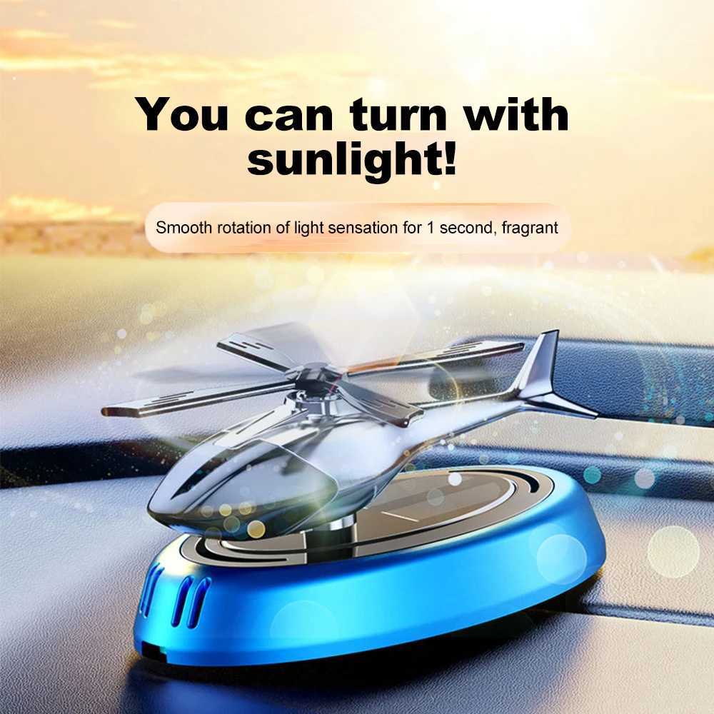 Solar Car Air ener Center Console Car Perfume Heliter Decoration Interior Decoration Solar Car Rotating Perfume DiffuserXJ241213