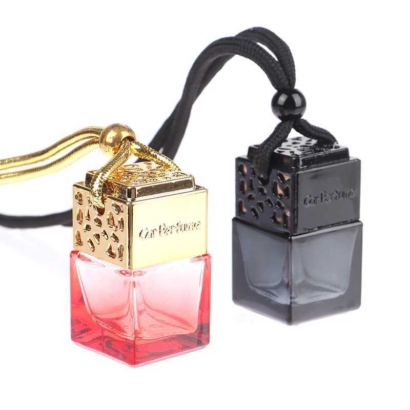 1pc Car Essential Oil Diffuser Fragrance Air ener Scent Perfume Bottle Ornament Hanging Empty Bottle Interior AccessoriesXJ241213
