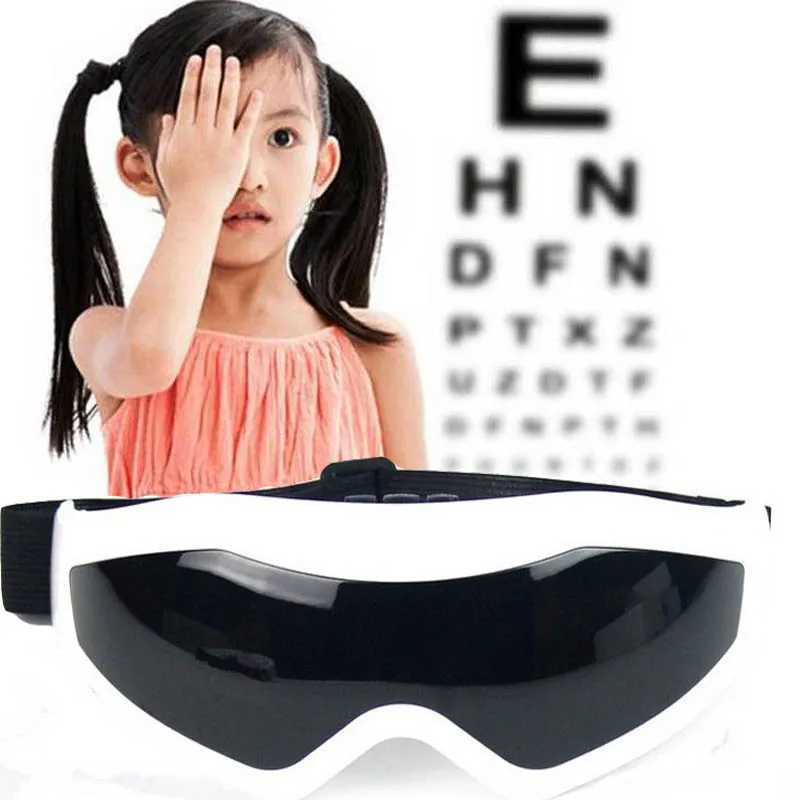Electric eye massager face mask migraine eye vision improvement forehead eye care glasses massage wireless vibration eye magnetism W241213