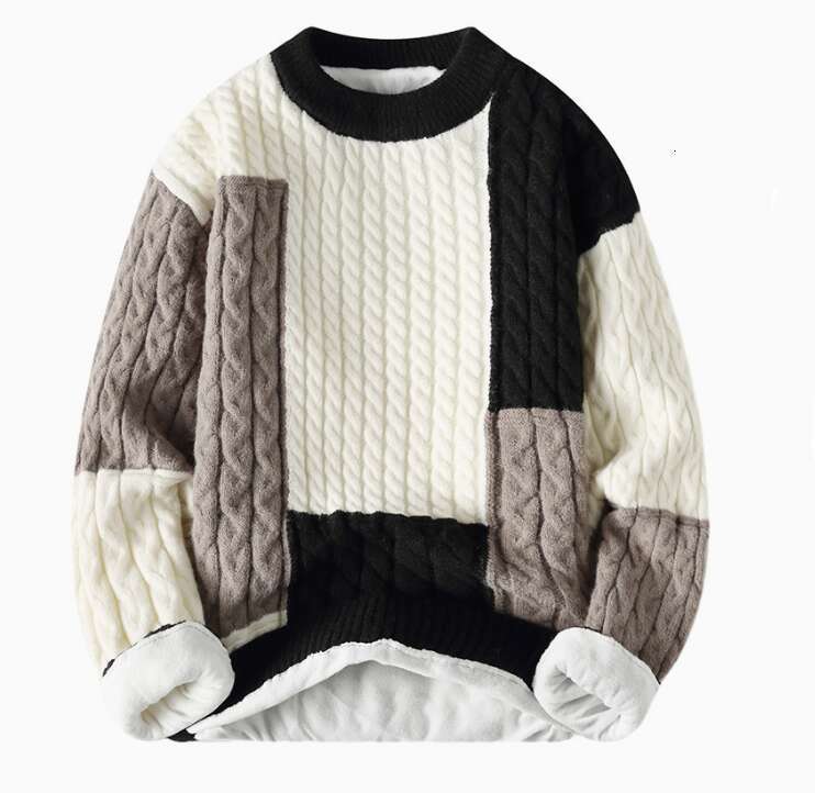 Designer Men's Sweater Hoodie Loose Knitted Sweater Woolen Sweater Women's Autumn/Winter Business Leisure Plush Sweater Knitted Sweater Hood