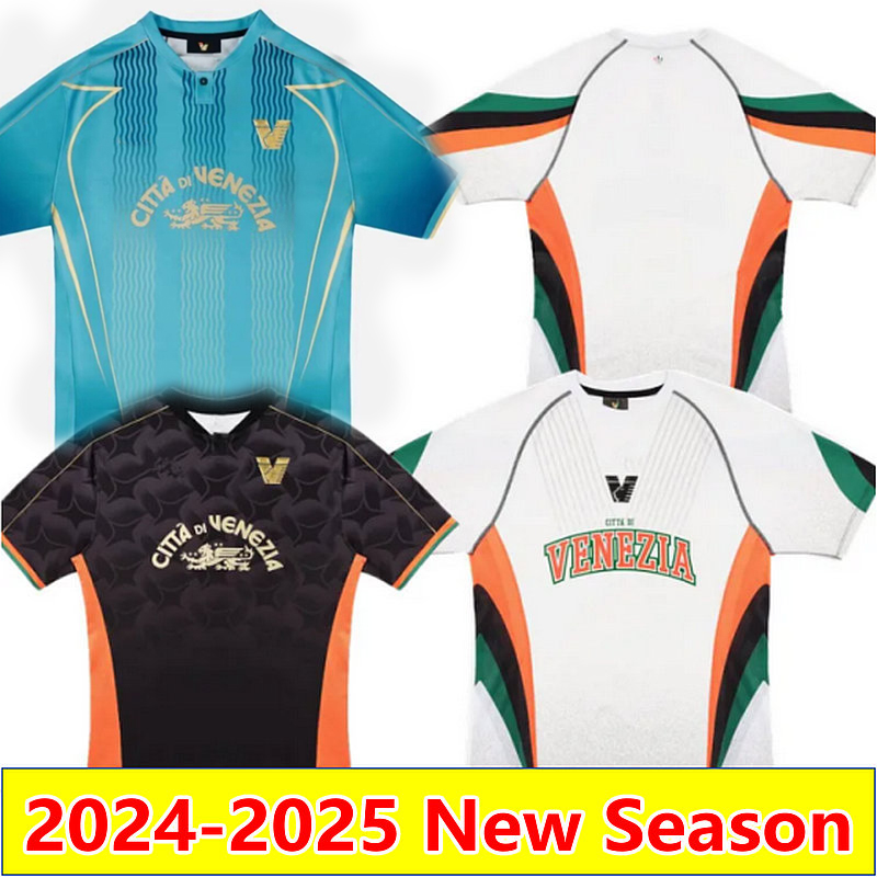 2024 Venezia FC soccer Jerseys ZAMPANO YEBOAH 24 25 Venice Home away 3rd DUNCAN BUSIO ORISTANIO Football shirts NICOLUSSI POHJANPALO ELLERTSSON maillots de foot
