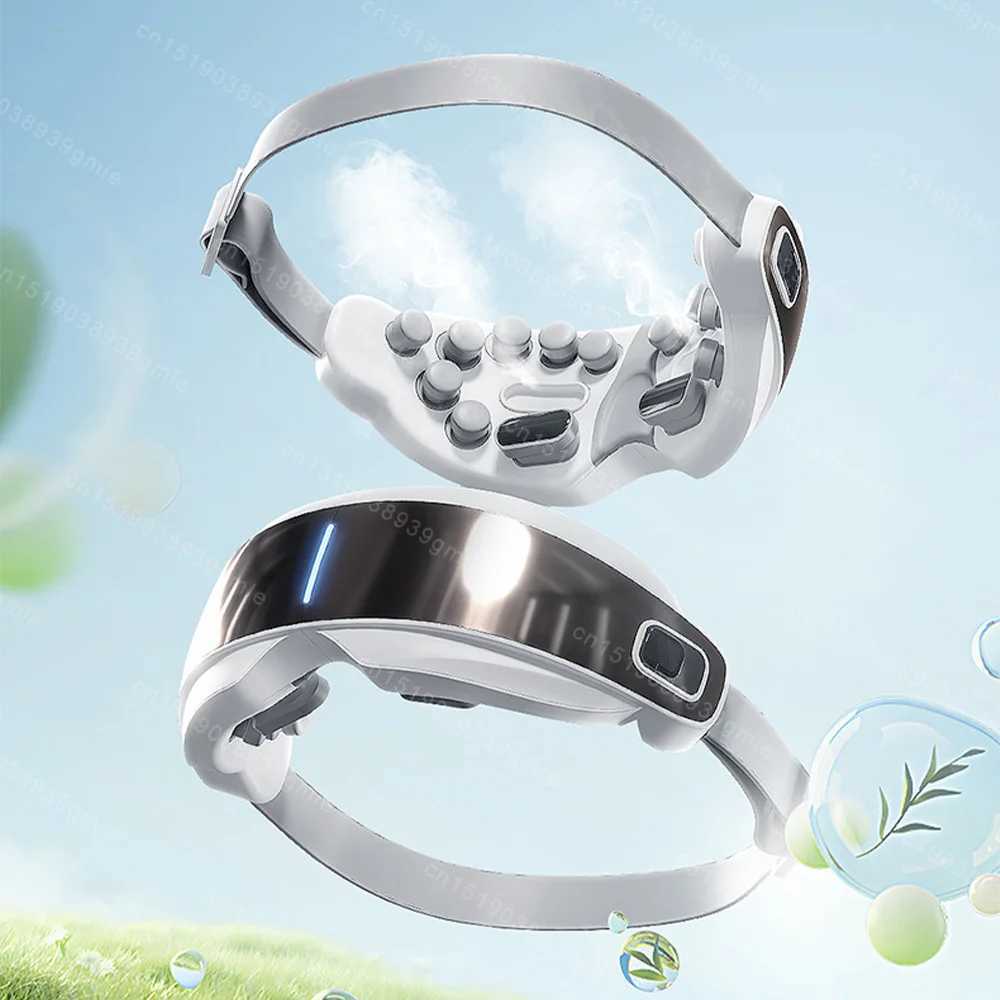 Electric steam eye massager intelligent air pressure heating vibration massage Bluetooth music atomization relieves fatigue eye care W241213