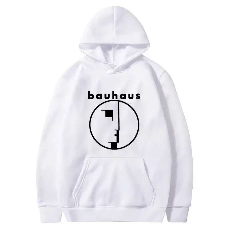 Mens Hoodie Bauhaus Post Punk Gothic Rock Crew Collar Graphic Printed Sportswear Fashion Casual Plus Size Womens Zipper Hoodie W241213