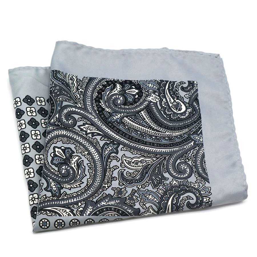 30 color luxury mens pocket square 12 inch large soft Hanki mens handbag W241213
