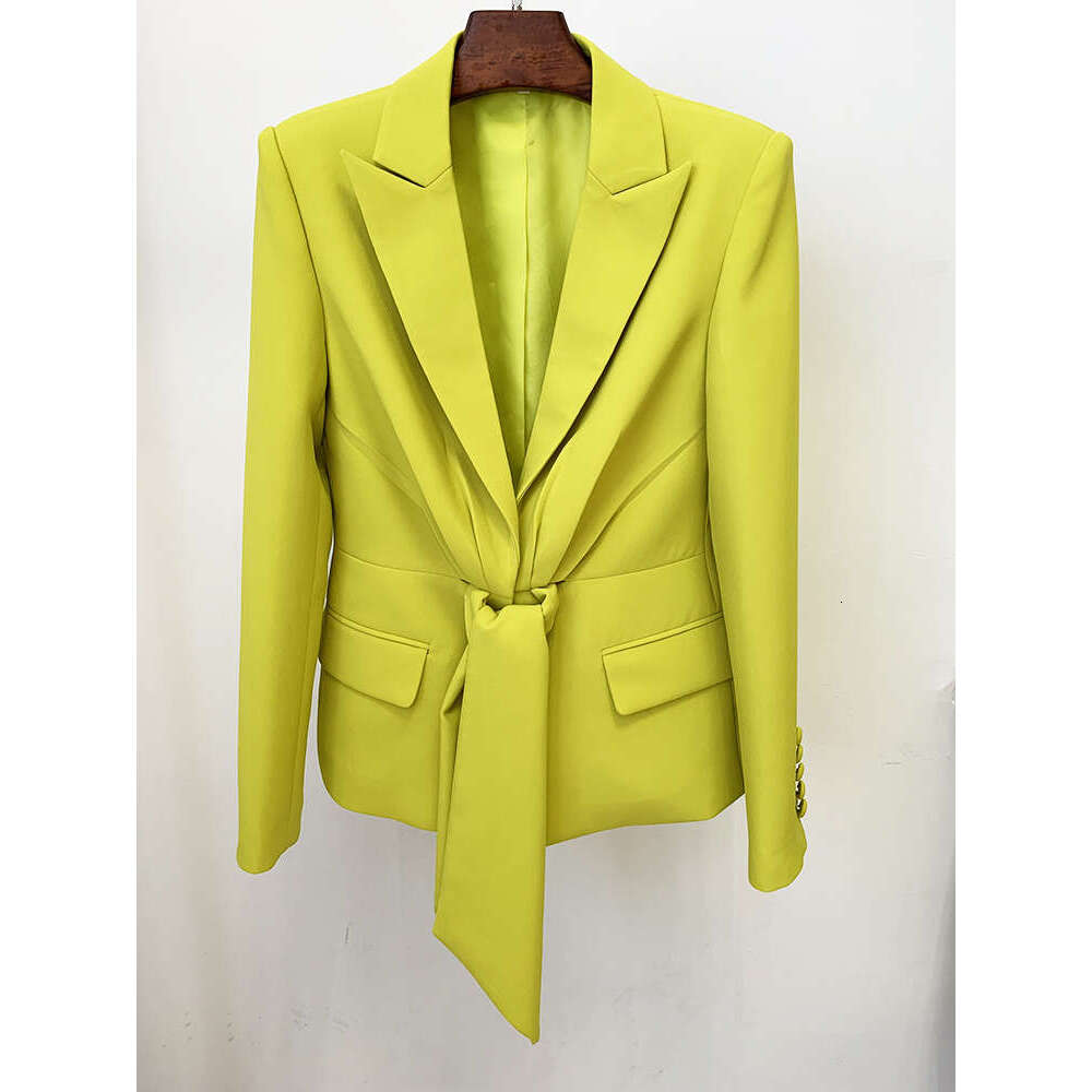 Ladies' Suit HIGH QUALITY Newest Fashion Designer Runway Suit Women's Belted Blazer Jacket Wide Leg Pleated Pants Set Two Pieces