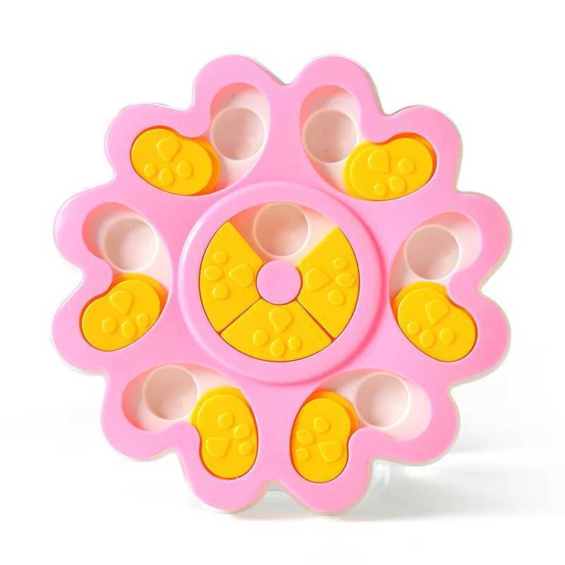 Pet Cat Dog Puzzle Toy Interactive Toys Pets Slow Feeder Toys Pet Bowl Eating Training Toy for Kitten Puppy X241213