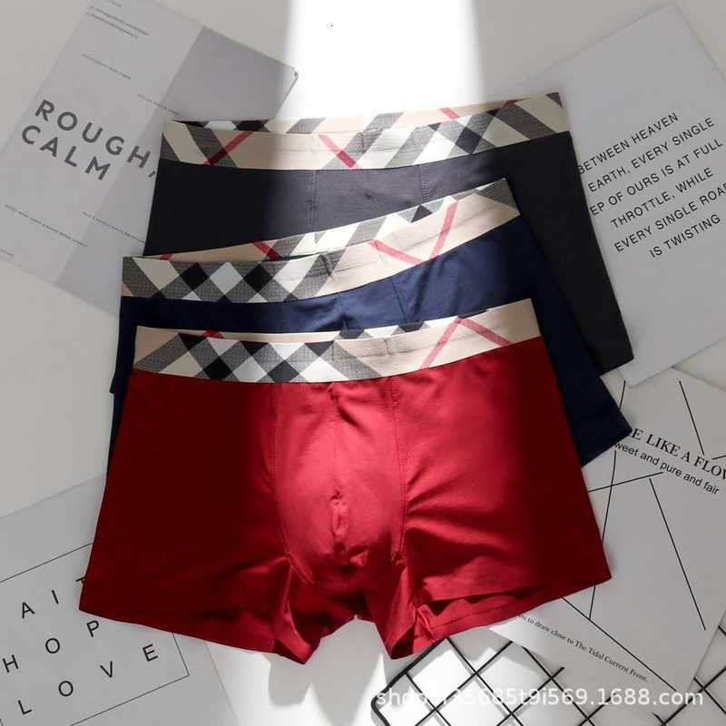 Men's Underwear Designer Sexy Boxers Shorts underwear modal traceless underwear antibacterial crotch solid color boxer pants mens underwear