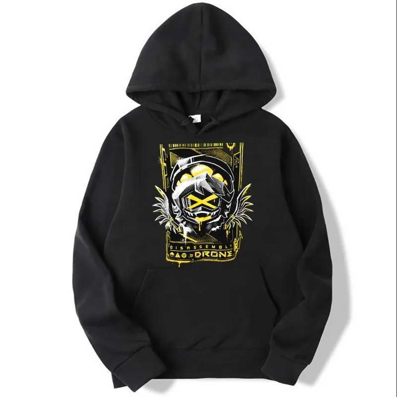 Murder drone retro hoodie mens sweater casual print Harajuku cool hoodie jacket top womens hoodie W241213