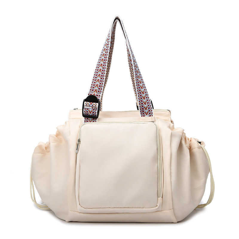 Versatile Cradle Bag Travel Storage Bag Women's Shoulder Bag Multi functional Mommy Bag Cross Shoulder Bag 241215