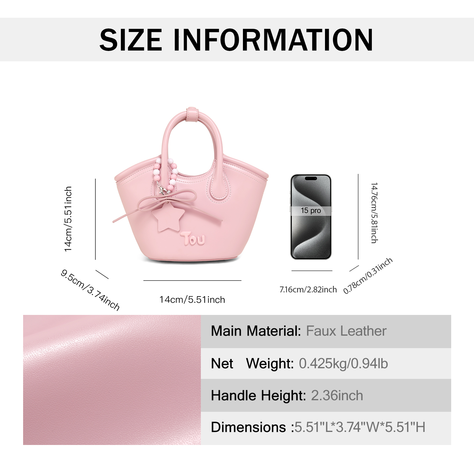 TOUTOU Original Love Decoration Vegetable Basket Cute Summer New Tote Texture Mother Bag