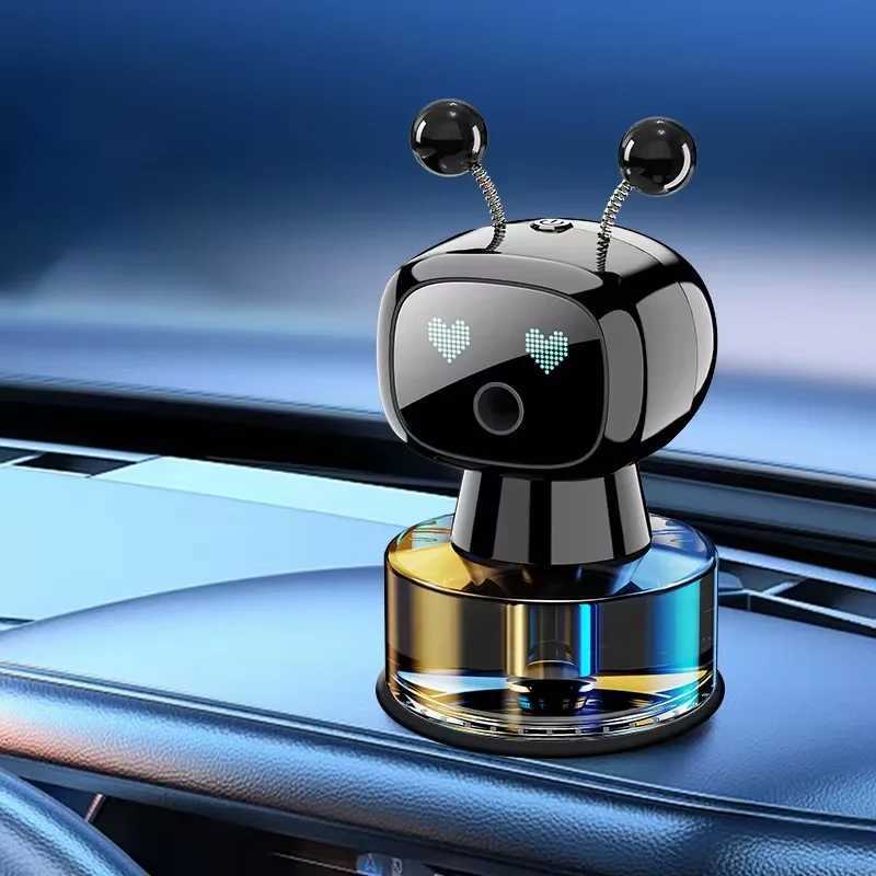 Smart Car Air ener AI Rechargeable Car Aroma Diffuser Smart eyes 4 Levels of Adjustable Intelligent Car Diffuser GiftXJ241213