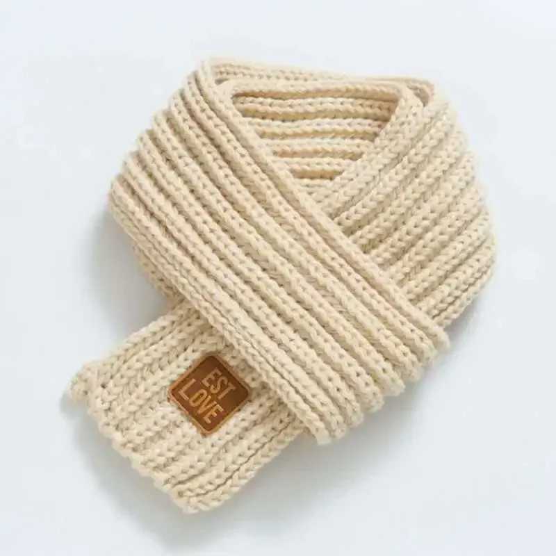 Scarves Wraps Kids Scarf Boys Girls Baby Winter Warm Women Knit Shawl Children Neck Collar Keep Accessories Cheap Parent H241213U3CP