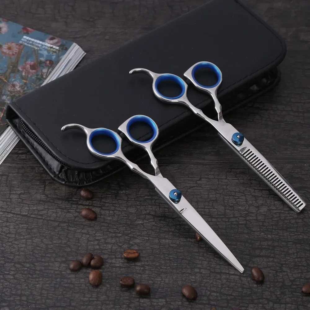 New Arrival 6 Inch Thinning Cut Style Tool Stainless Steel Hair Scissors Salon Hairdressing Scissors Z241213
