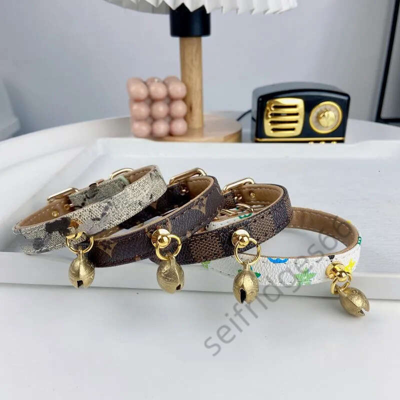 Jindian Presbyopia Necklace Fashion Pet Teddy/French Bulldog Shiba Inu Cat Presbyc Classic Dog Collar Haulage Rope Package Factory Direct Sales